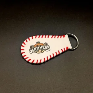 Baseball Leather Key Chain