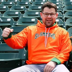 Orange Sublimated Hoodie